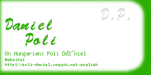 daniel poli business card